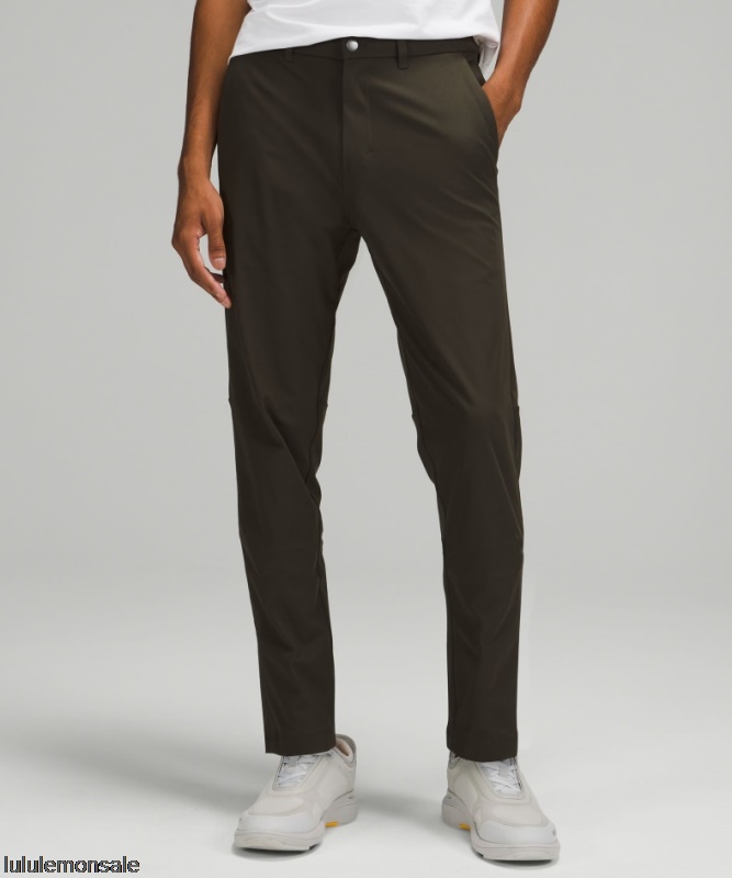 Lululemon Deutschland DELULU1013 | Dark Olive Commission Slim Fit Hose 32 Warpstreme